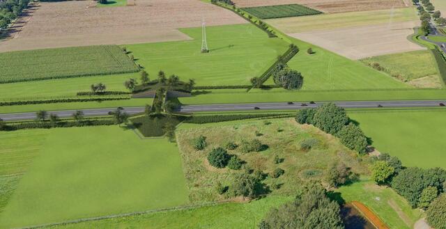 B3 Ortsumgehung Elstorf Grünbrücke für Tiere | Foto: NLStBV 