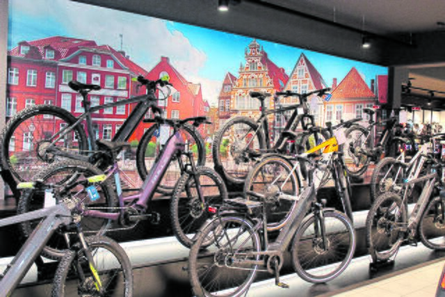 Ein Hingucker im Showroom ist die beleuchtete Stader Stadtansicht | Foto: sb