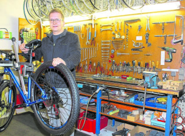 Mathias Kerst in der Werkstatt | Foto: sb