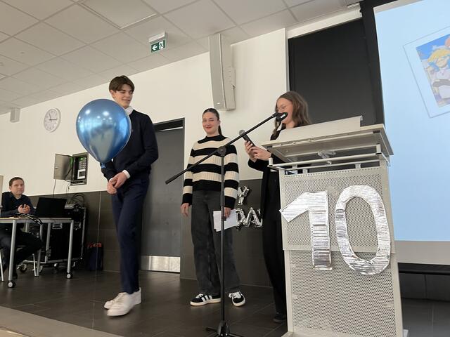 (v.li.) Jacob Günther, Amelie Woidtke und Lea John,   | Foto: sra