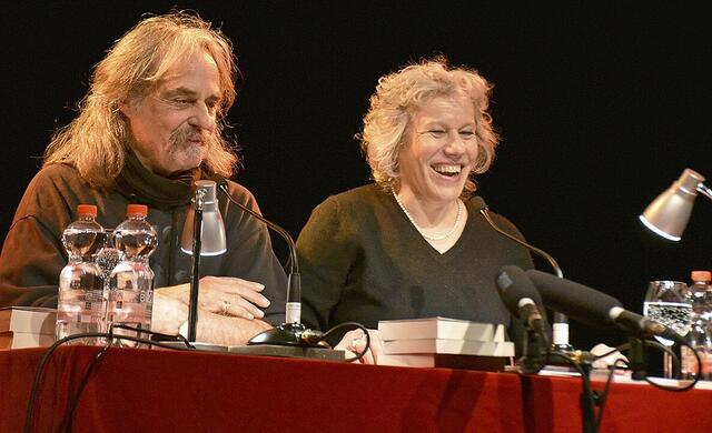 Die Autoren hatten ebenfalls viel Spaß an der Lesung in der Lüneburger Kultur Bäckerei | Foto: Axel-Holger Haase