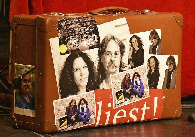 Der "Lesekoffer" von Wolfram Hänel | Foto: Axel-Holger Haase