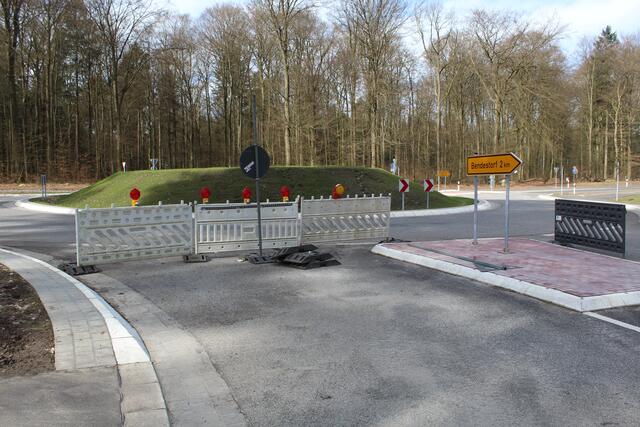 Ab Donnerstag gehts hier nach Bendestorf: der Kreisverkehr im Kleckerwald | Foto: pm