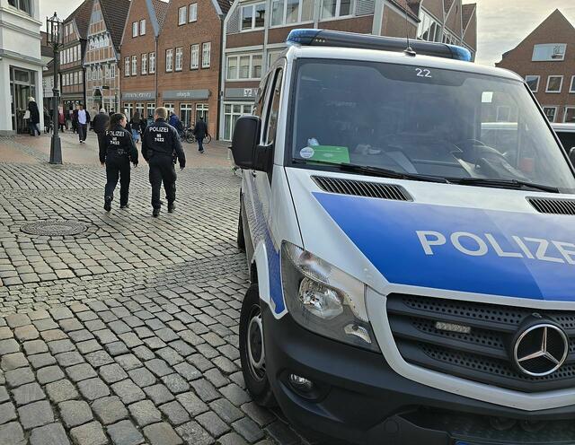 Die Polizei hat ihren Streifendienst in Stade verstärkt | Foto: Polizei
