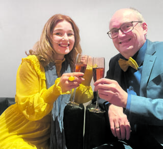 Nadine Sieben mit ihrer großen Liebe: ihrem Ehemann Julian Maria | Foto: Sieben