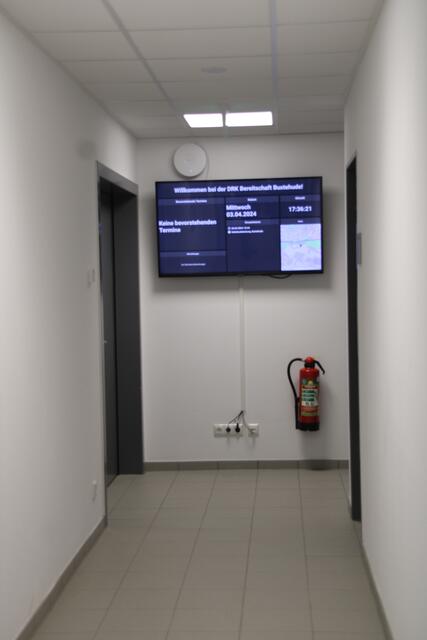 Auf dem Alarmmonitor werden die Einsätze übersichtlich angezeigt