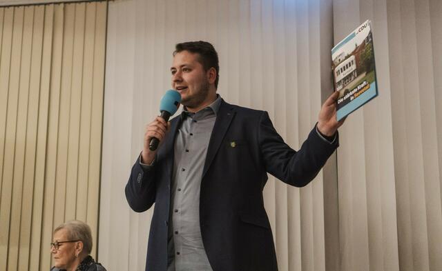 Markus Warnke auf der vergangenen Mitgliederversammlung | Foto: Niklas Hintze / CDU