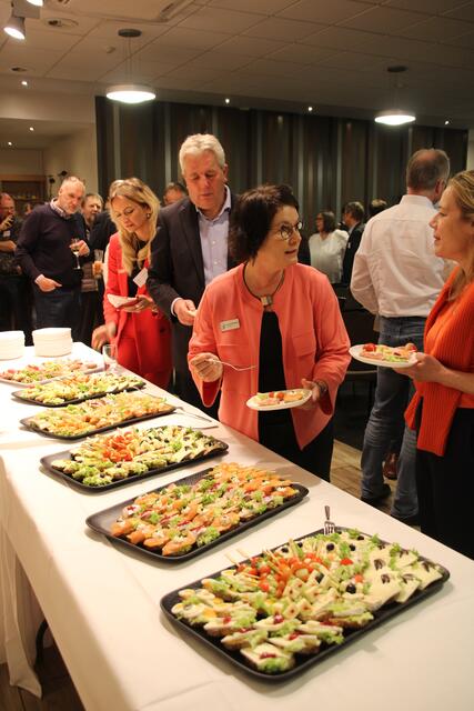Ein Ausschnitt des Buffets