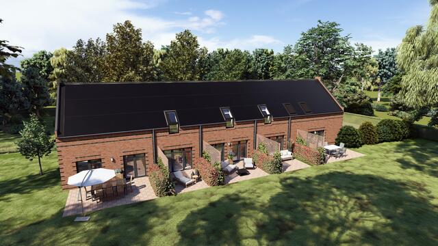 Jede Wohneinheit hat einen eigenen Garten | Foto: Viebrockhaus