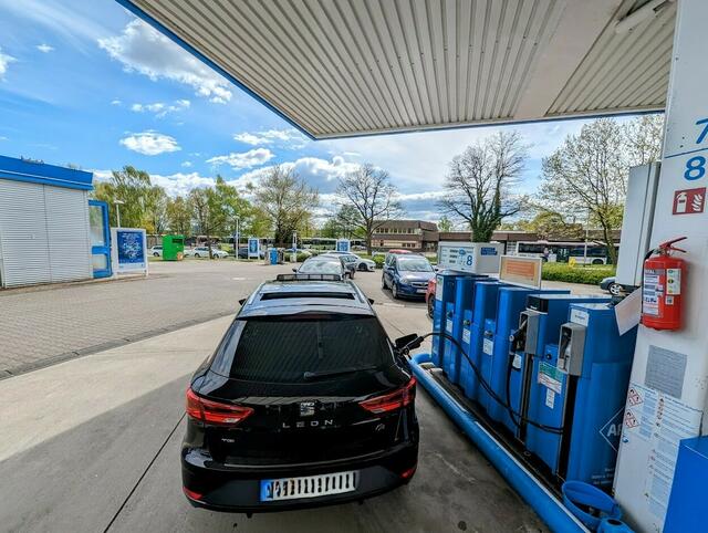 Tanken als Protestaktion | Foto: M. Derpinski