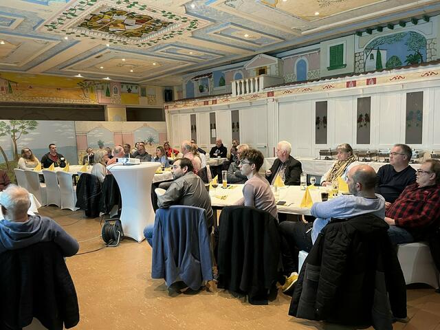 Die anwesenden Mitglieder der diesjährigen Jahreshauptversammlung | Foto: sra