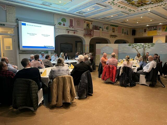 Die anwesenden Mitglieder der diesjährigen Jahreshauptversammlung | Foto: sra