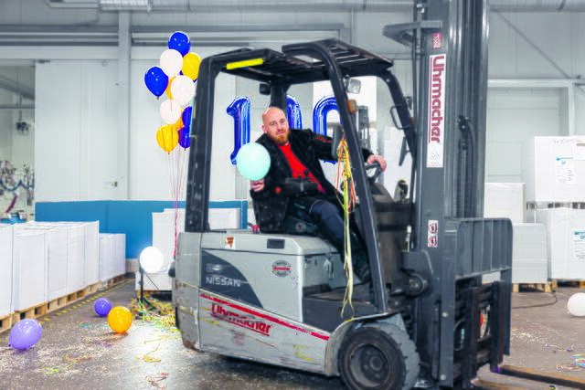 BEISNER DRUCK GmbH &amp; Co. KG Team Lager &amp; Logistik | Foto: BEISNER DRUCK GmbH &amp; Co. KG // David Goltz