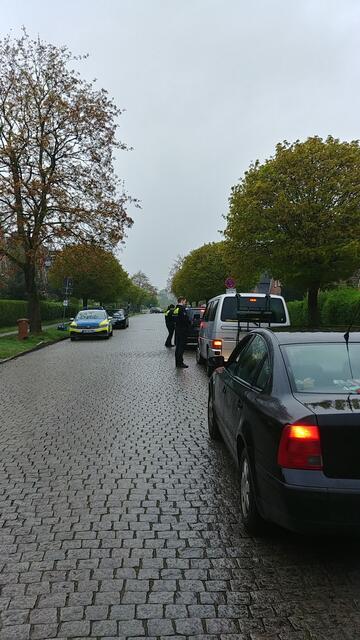 Die Polizei nahm unlängst bereits Kontrollen in der Timm-Kröger-Straße vor | Foto: Polizei