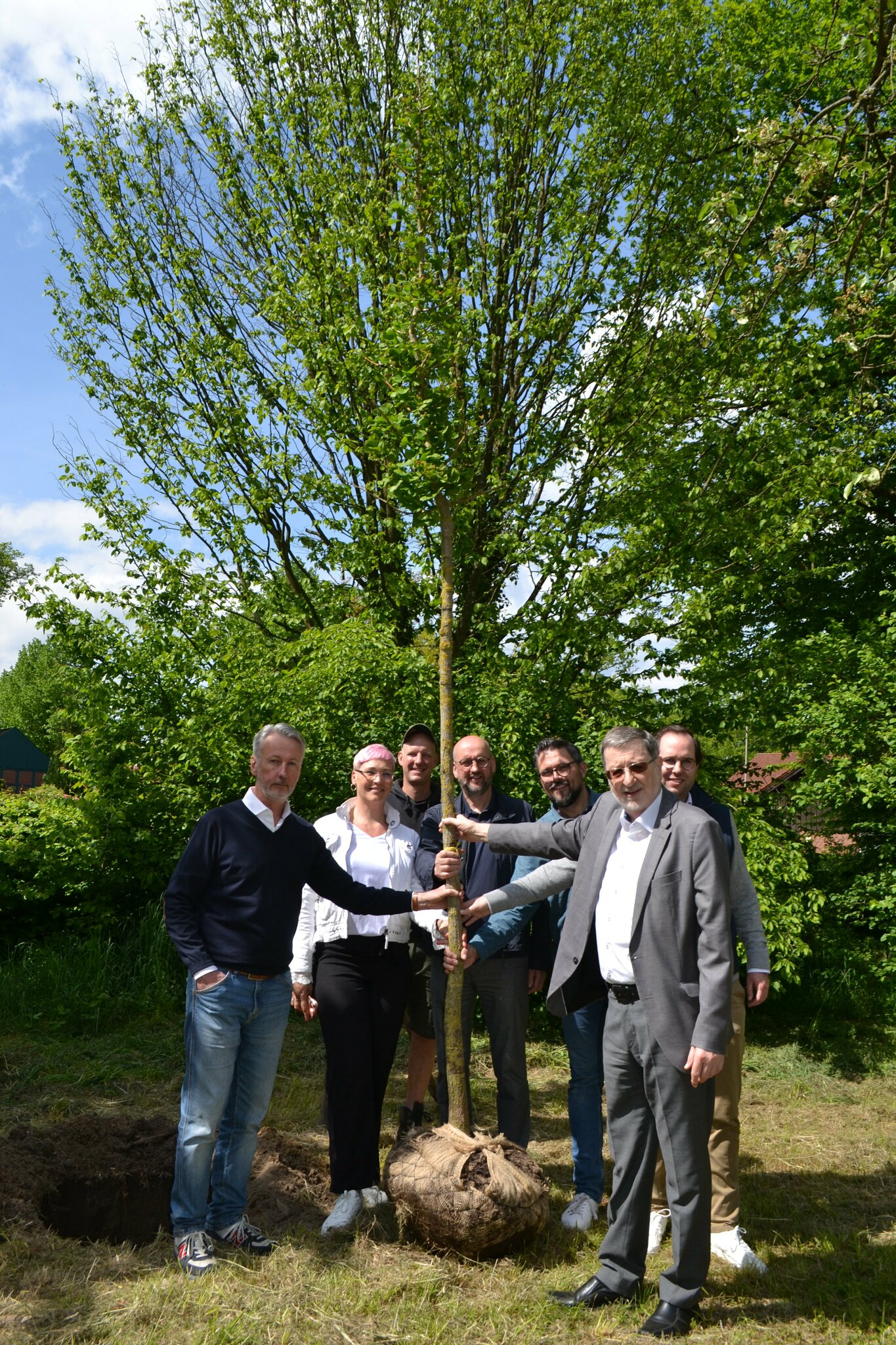 Ein Ginkgo für die Ewigkeit – Originalfoto zum Pressebericht