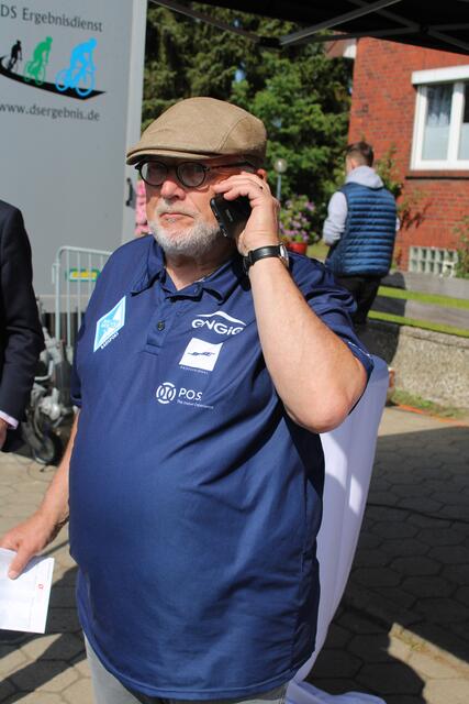 Mitorganisator Joachim Zinnecker, Abteilungsleiter Radsport bei BW Buchholz | Foto: os