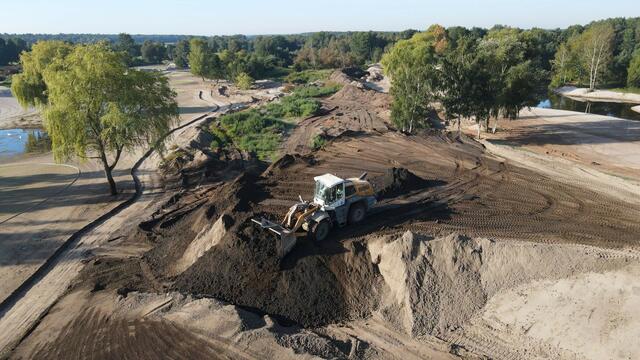 Mehr als 300.000 Tonnen Erde wurden bisher bewegt | Foto: Stefan von Stengel
