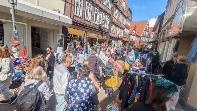 Kein Durchkommen gab es teilweise in der Hökerstraße | Foto: jd