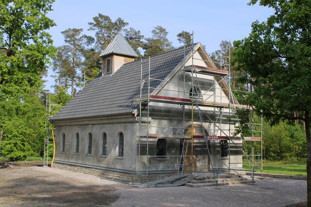 Gehört zum Hof Uhlenbusch: eine Kapelle, in der auch
Trauungen vorgenommen werden können | Foto: ce