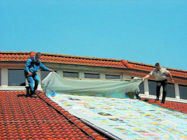 Juni 2004: Tostedt zeigt Kindern die Zukunft mit der Solarstromanlage auf der Grundschule in Wistedt | Foto: Archiv