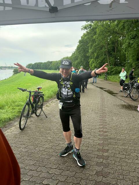 Glück im Ziel: Kay Giese | Foto: K. Giese