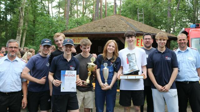 Sieger bei den Jugendfeuerwehren wurde Rettmer | Foto: FF Hanstedt