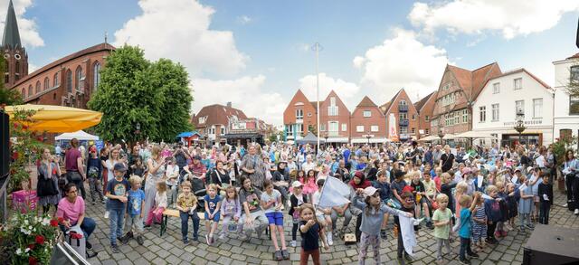 Party auf dem Petri-Platz | Foto: Hansestadt Buxtehude