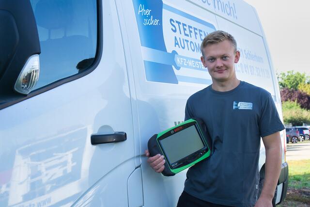 Moderne Diagnosegeräte sind im Einsatz | Foto: Steffen's Automobile