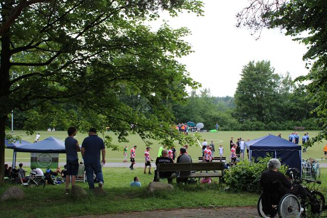 Beim Spaßturnier der "Ackerjungs" herrschte super Stimmung auf dem Rasen | Foto: pöp