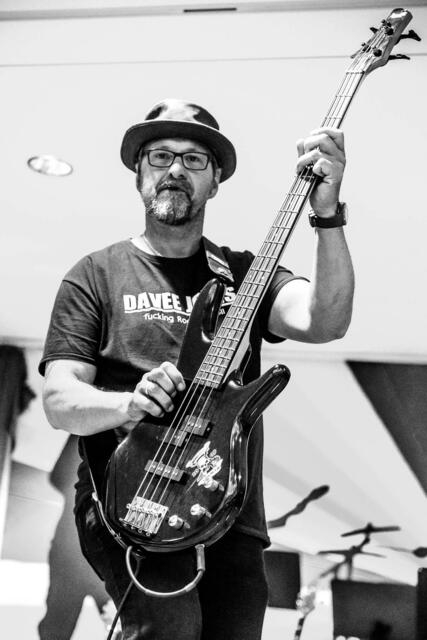 Die Rockband Davee Jones war gerne dabei | Foto: Schulverein ROGA e.V.