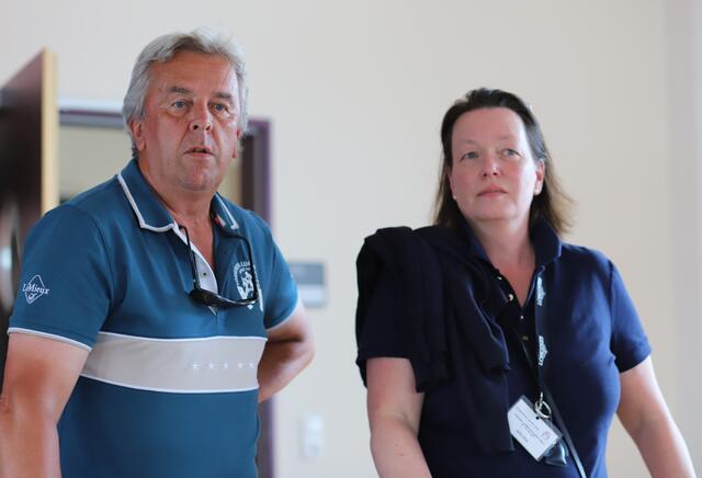 Cours-Designer Mike Etherington-Smith und Turnierchefin Julia Otto haben schon seit Wochen mit der Turniervorbereitung alle Hände voll zu tun | Foto: cc