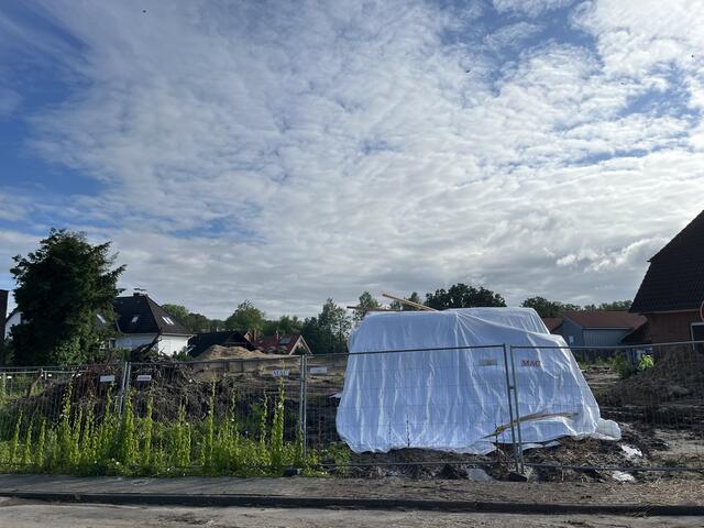 Der Abriss des dort gestandenen Hauses ist bereits vollzogen | Foto: sra