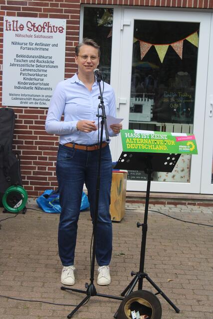 Salzhausens Bürgermeisterin Bianca Tacke | Foto: ce