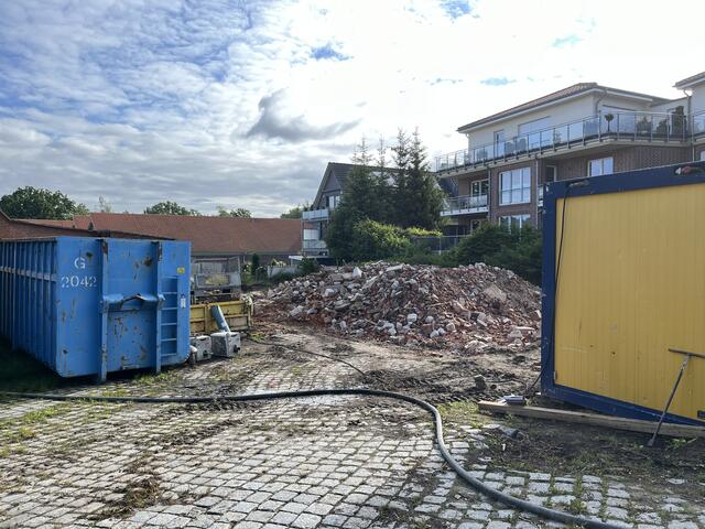 Überbleibsel eines Einfamilienhauses | Foto: sra