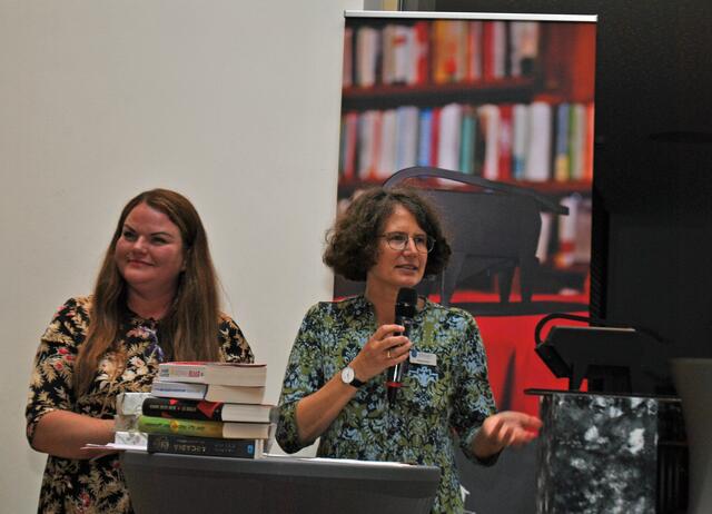 Das Team vom Buxthuder Bullen v.l. Mariona Peglow und Melanie Hainke | Foto: Hansestadt Buxtehude