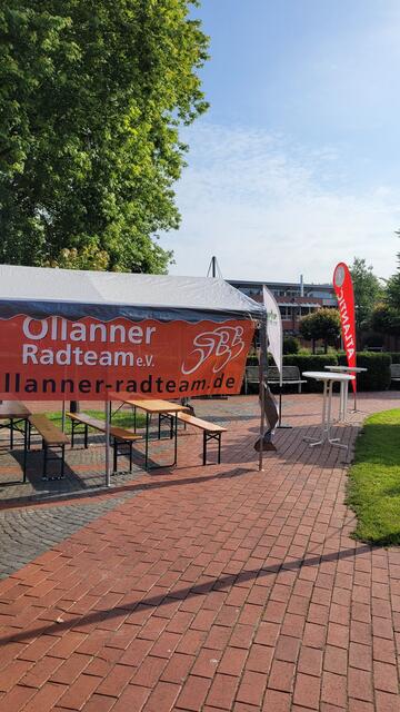 Schattiges Plätzchen für Pausen | Foto: Ollanner Radteam