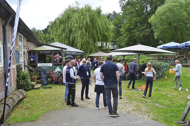 Pause in Lüllau: Das Café Dorfkrug war der richtige Platz zum Entspannen | Foto: André Welle