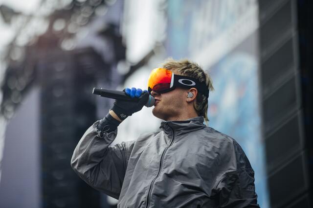 Ski Aggu überzeugte Freitag auf der River Stage | Foto: FKP/Christian Hedel