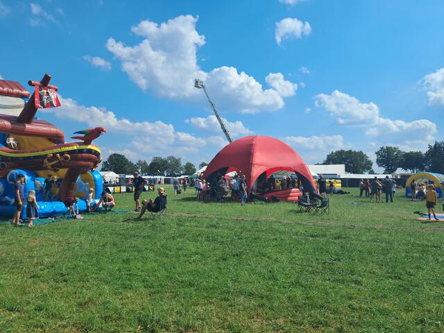 Hier konnten die Kinder spielen, toben und sich auspowern | Foto: Anika Werner