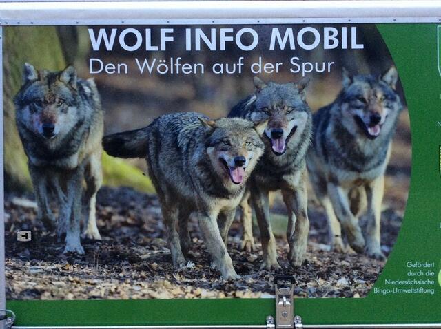 Das Wolf-Info-Mobil klärt neutral auf | Foto: Jägerschaft Landkreis Harburg e.V.