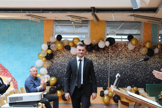 Bestenehrung 100%-Stern Niklas Bardenhagen | Foto: BBS Buxtehude