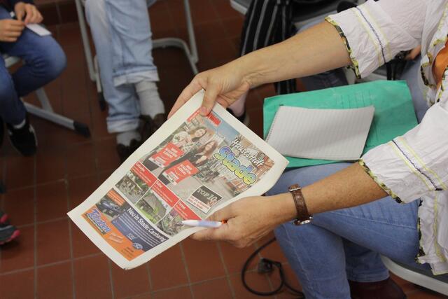 Mitbringsel für die Ausstellung: ein Stade-Magazin | Foto: Reiß
