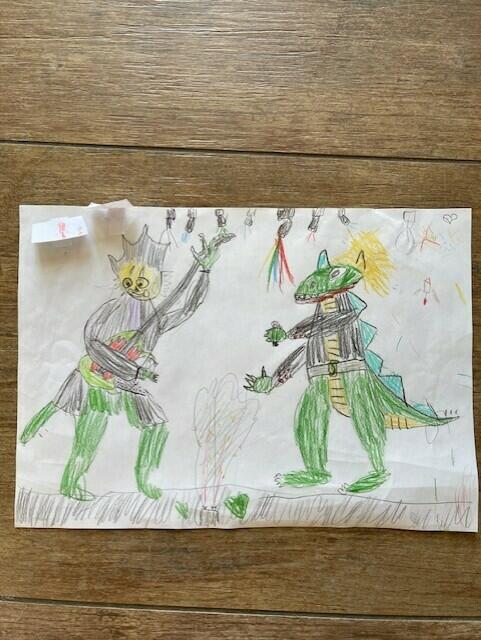 Von Arthur (9 Jahre) und Emilian (6 Jahre) aus Neu Wulmstorf | Foto: Familie Ahlf