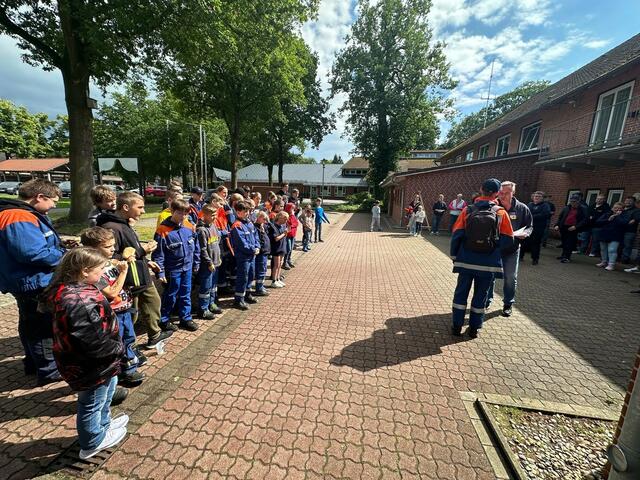 Ausbildungsstation für den „Brandfloh“ im Gerätehaus Himmelpforten | Foto: Frank Ewald / FFW Oldendorf-Himmelpforten