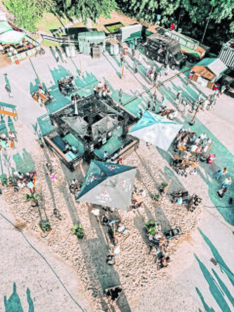 Der Schützenplatz in Buchholz wird zum Beach Club | Foto: Leonardt Korn