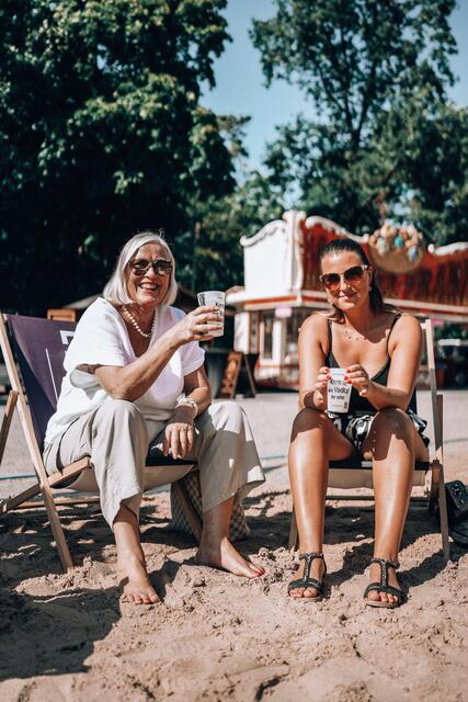 Relaxen und Spaß habe: das ist das Schützenfestival 
auf dem Buchholzer Schützenplatz | Foto: Leonardt Korn