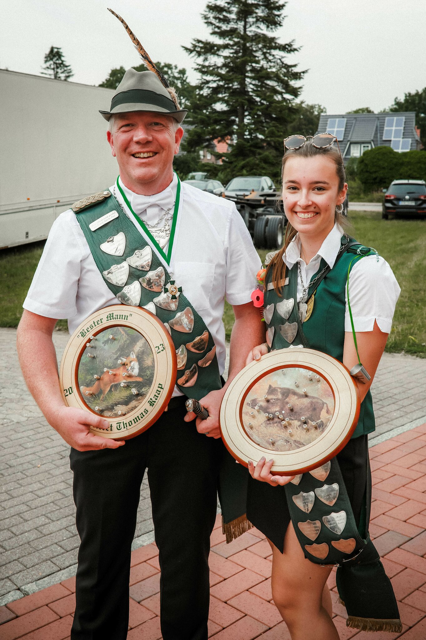 Schützenfest in Drochtersen Der Festakt in Drochtersen beginnt