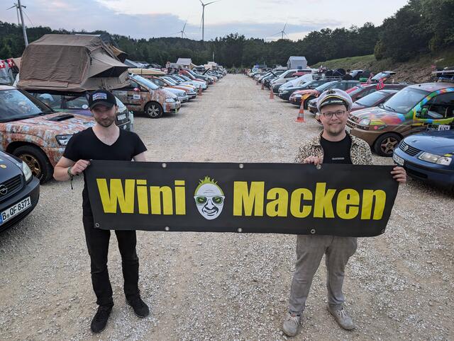 Dank an die Sponsoren vom Winni Macken | Foto: André Bembennek