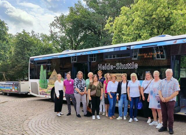 Vertreter der Touristinformationen aus der Naturparkregion | Foto: Naturpark Lüneburger Heide
