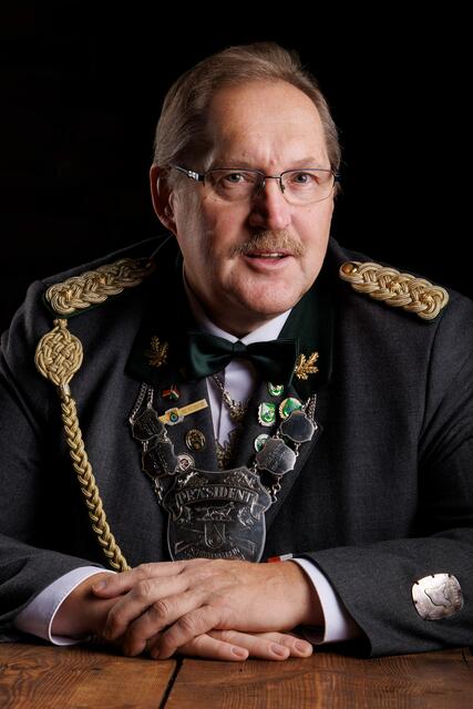 Präsident Hartmut Wiegers freut sich auf ein schönes Fest
 | Foto: U. Seidel
